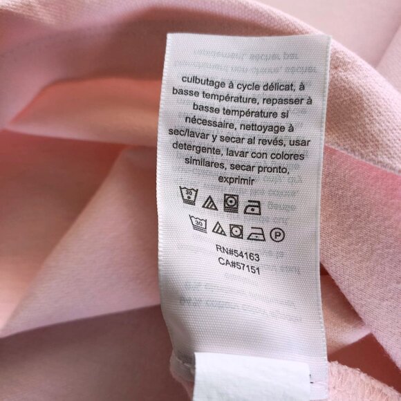 Tommy Hilfiger Women’s Polo Shirt Size L Pink Short Sleeve - Picture 10 of 11